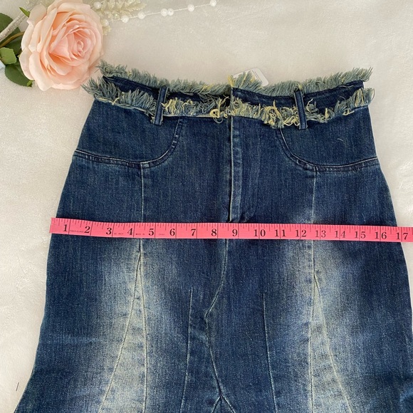 WOMEN’S DENIM MIND SKIRT SET SIZE S - Picture 6 of 12